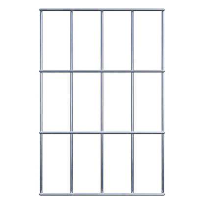 Decorative trellis / trellis (including mounting material) mesh size 5 x 10 cm