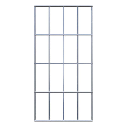 Decorative trellis / trellis (including mounting material) mesh size 5 x 10 cm