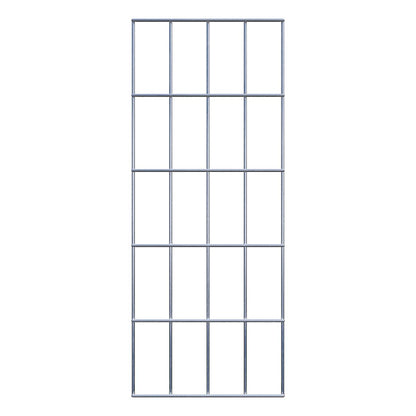 Decorative trellis / trellis (including mounting material) mesh size 5 x 10 cm