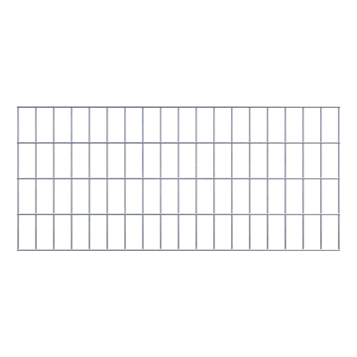 Decorative trellis / trellis (including mounting material) mesh size 5 x 10 cm