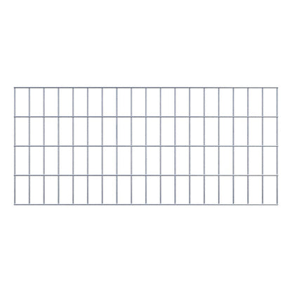 Decorative trellis / trellis (including mounting material) mesh size 5 x 10 cm