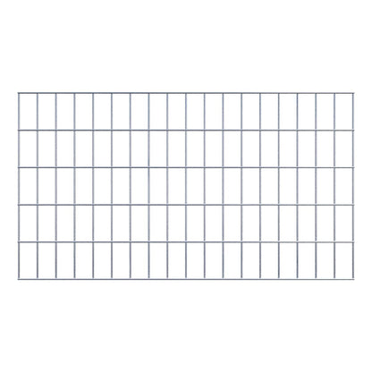 Decorative trellis / trellis (including mounting material) mesh size 5 x 10 cm