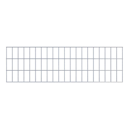 Decorative trellis / trellis (including mounting material) mesh size 5 x 10 cm