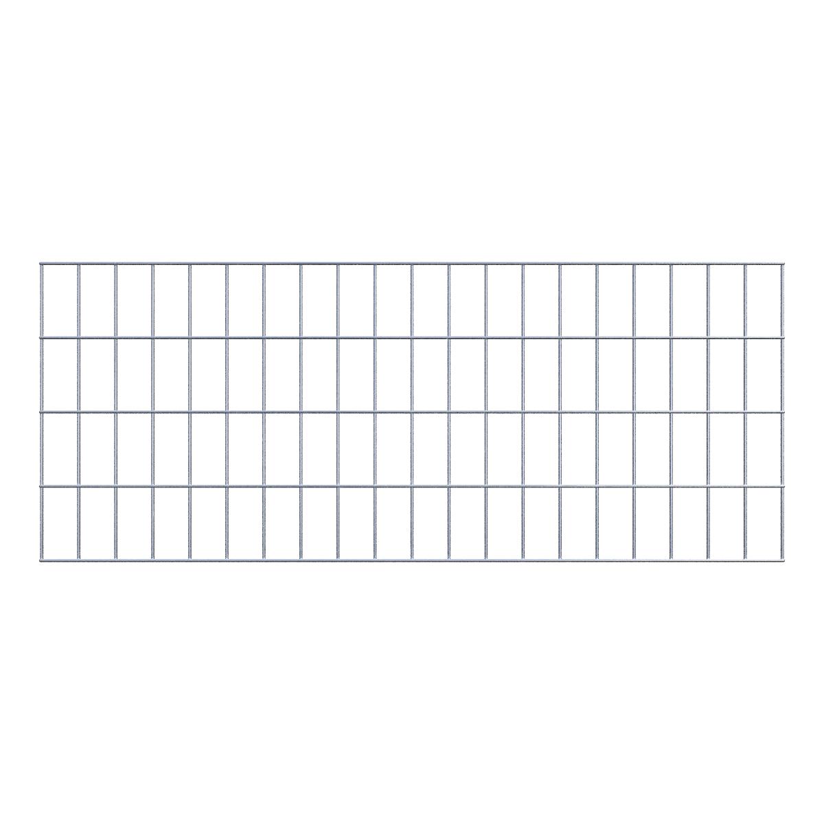 Decorative trellis / trellis (including mounting material) mesh size 5 x 10 cm