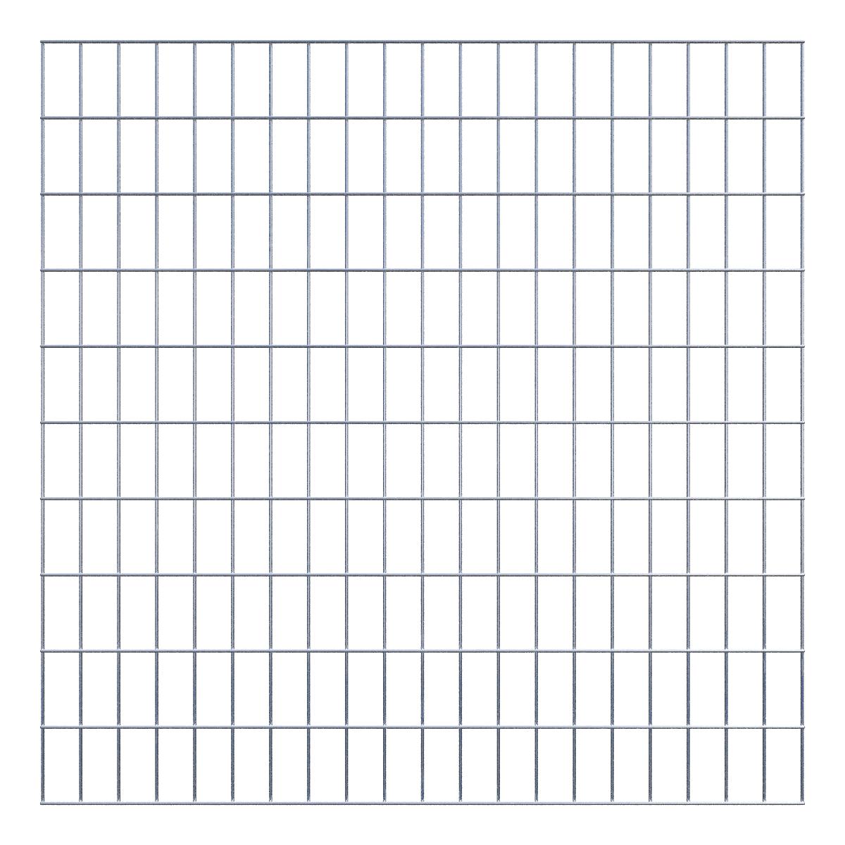 Decorative trellis / trellis (including mounting material) mesh size 5 x 10 cm