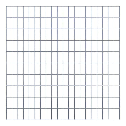 Decorative trellis / trellis (including mounting material) mesh size 5 x 10 cm