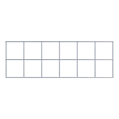 Treliça decorativa / treliça (incl. material de montagem) tamanho da malha 10 x 10 cm