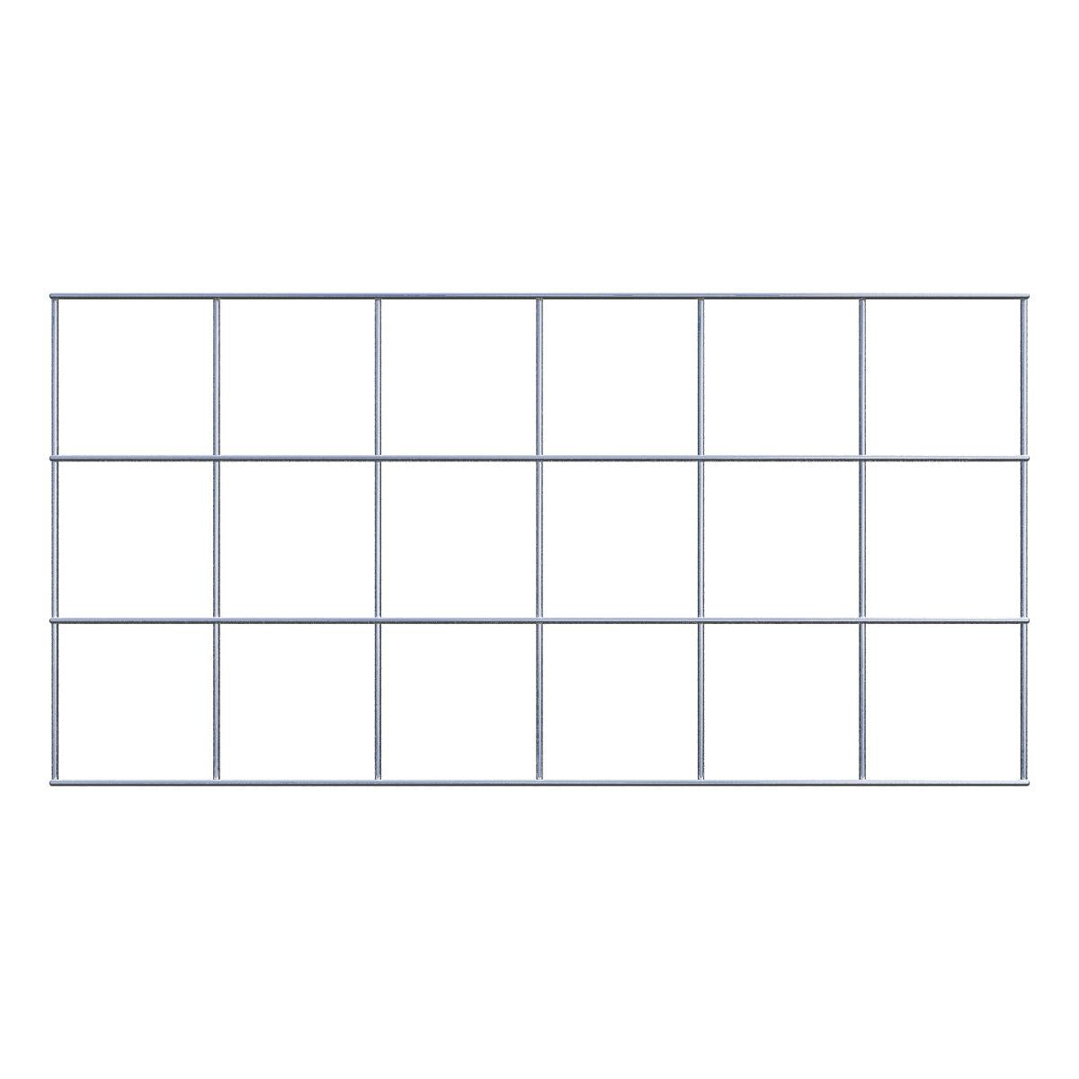 Treliça decorativa / treliça (incl. material de montagem) tamanho da malha 10 x 10 cm