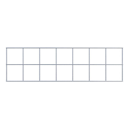 Treliça decorativa / treliça (incl. material de montagem) tamanho da malha 10 x 10 cm