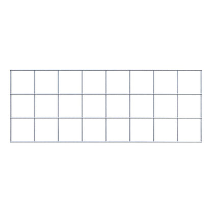 Treliça decorativa / treliça (incl. material de montagem) tamanho da malha 10 x 10 cm