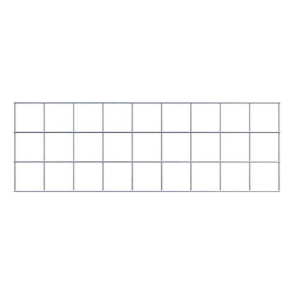 Treliça decorativa / treliça (incl. material de montagem) tamanho da malha 10 x 10 cm