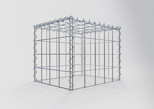 Gavión adicional tipo 3 50 cm x 40 cm x 40 cm (L x A x P), malla 10 cm x 10 cm, en espiral