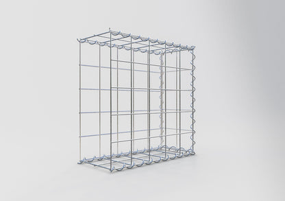 Gabbione aggiuntivo tipo 2 50 cm x 50 cm x 20 cm (L x H x P), dimensione maglia 10 cm x 10 cm, a spirale