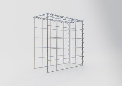 Gavión adicional tipo 4 50 cm x 50 cm x 20 cm (L x A x P), malla 10 cm x 10 cm, en espiral