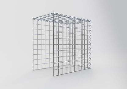 Gabião tipo 4 50 cm x 50 cm x 30 cm (C x A x P), malhagem 5 cm x 5 cm, espiral