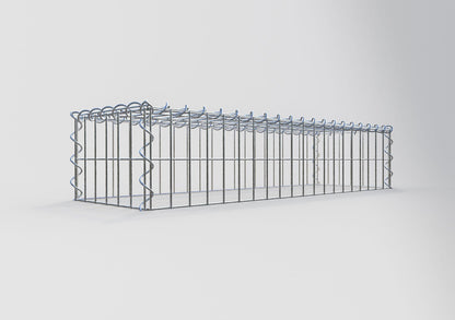 Gabbione aggiuntivo tipo 3 100 cm x 20 cm x 30 cm (L x A x P), maglia 5 cm x 10 cm, spirale