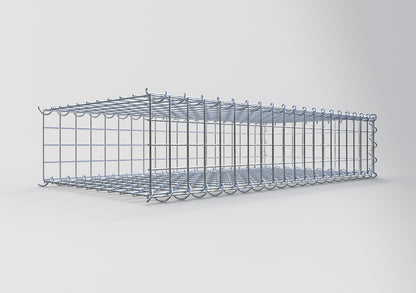 Gavión complementario tipo 2 100 cm x 20 cm x 50 cm (L x A x P), malla 5 cm x 5 cm, espiral