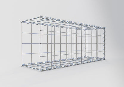 Gabbione aggiuntivo tipo 2 100 cm x 40 cm x 30 cm (L x A x P), maglia 10 cm x 10 cm, spirale