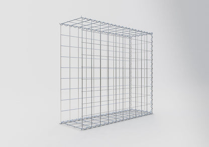 Påväxt gabion typ 2 100 cm x 90 cm x 30 cm (L x H x D), maskstorlek 10 cm x 10 cm, spiral