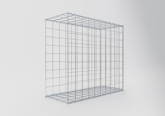 Gavión complementario tipo 2 100 cm x 90 cm x 40 cm (L x A x P), malla 10 cm x 10 cm, espiral