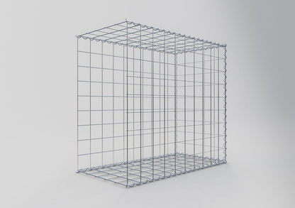 Gabion rapporté type 2 100 cm x 90 cm x 50 cm (L x H x P), mailles 10 cm x 10 cm, spirale