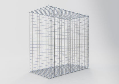 Opvokset gabion type 2 100 cm x 100 cm x 50 cm (L x H x D), maskestørrelse 5 cm x 5 cm, spiral