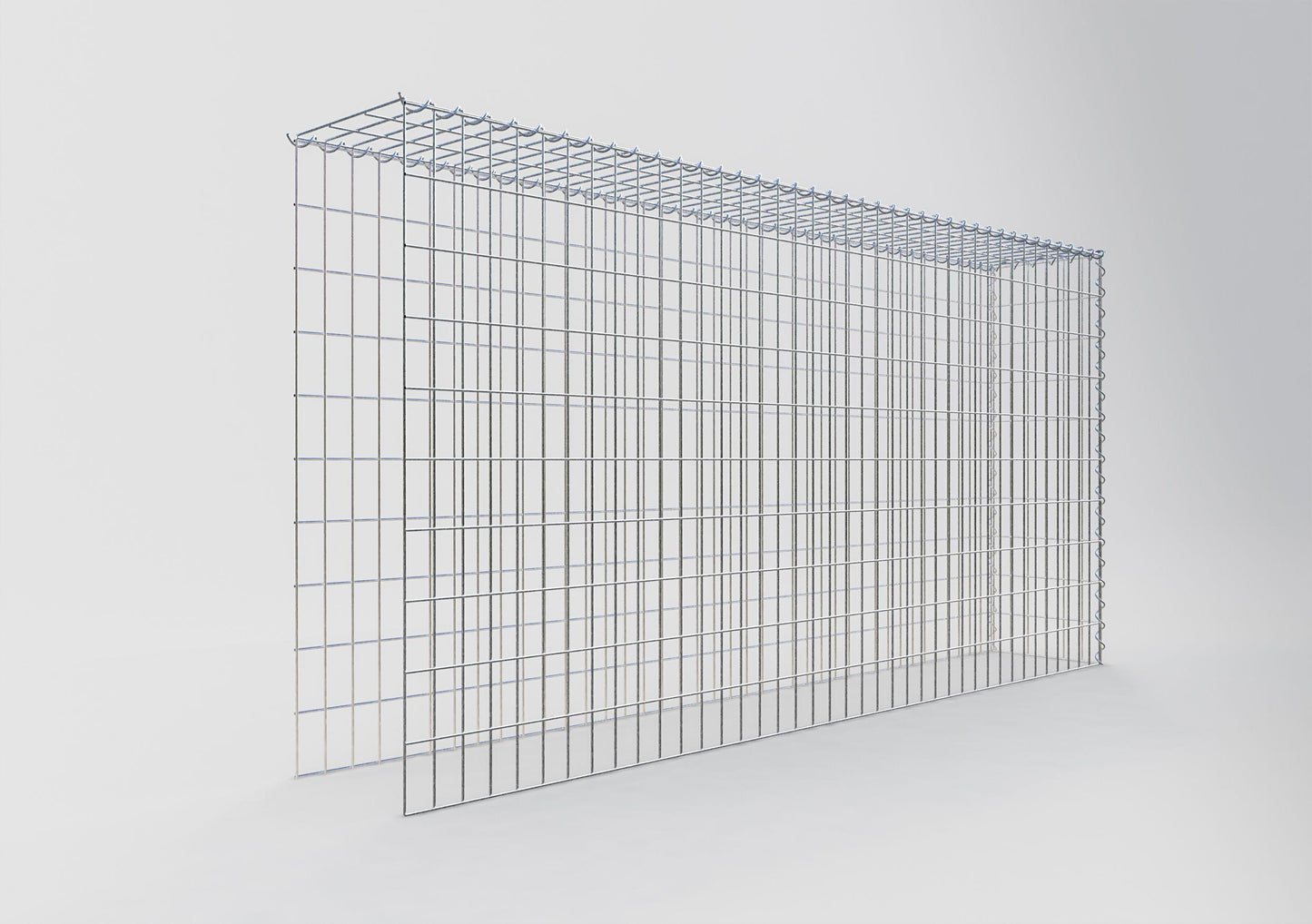 Gavión adicional tipo 4 200 cm x 100 cm x 30 cm (L x A x P), malla 5 cm x 10 cm, en espiral