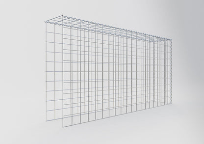 Add-on schanskorf type 4 200 cm x 100 cm x 30 cm (L x H x D), maaswijdte 10 cm x 10 cm, spiraal