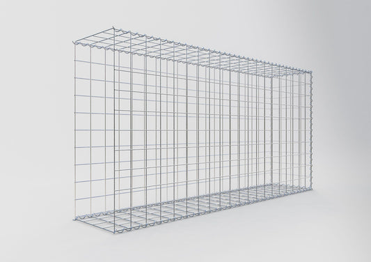 Gabbione aggiuntivo tipo 2 200 cm x 100 cm x 40 cm (L x A x P), maglia 10 cm x 10 cm, spirale