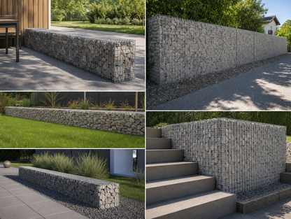 Gabion made to measure - mesh size 5x5cm