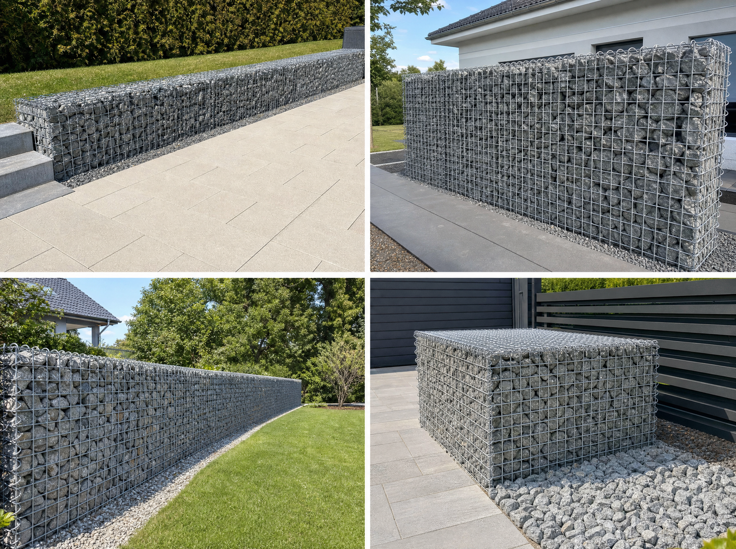 Gabion made to measure - mesh size 5x5cm