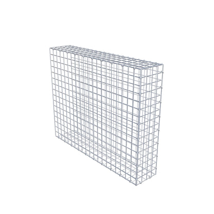 Gabbione aggiuntivo di tipo 2 100 cm x 80 cm x 20 cm (L x H x P), maglia 5 cm x 5 cm, anello a C