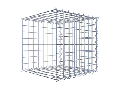 Gabbione aggiuntivo tipo 2 40 cm x 40 cm x 40 cm (L x H x P), dimensione maglia 5 cm x 5 cm, a spirale