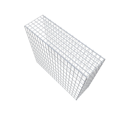 Gavión adicional tipo 4 100 cm x 90 cm x 30 cm (L x A x P), malla 5 cm x 10 cm, anillo en C
