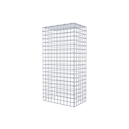 Type 3 oplegkorf 100 cm x 30 cm x 50 cm (L x H x D), maaswijdte 5 cm x 5 cm, C-ring