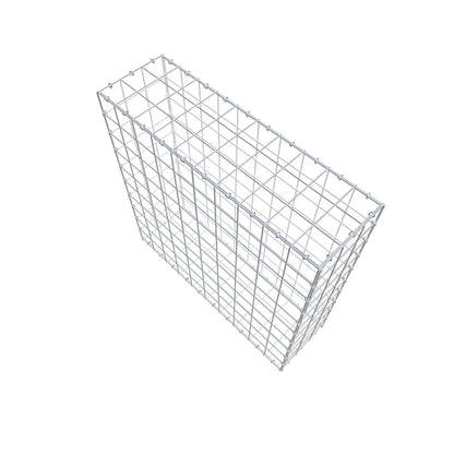 Gabion 100 cm x 100 cm x 30 cm (L x H x D), maskestørrelse 10 cm x 10 cm, C-ring