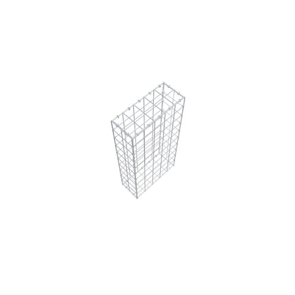 Schanskorf 100 cm x 20 cm x 50 cm (L x H x D), maaswijdte 10 cm x 10 cm, C-ring