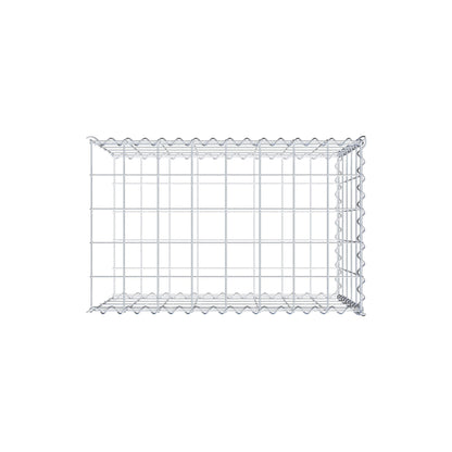 Gabbione aggiuntivo tipo 2 80 cm x 50 cm x 50 cm (L x H x P), maglia 10 cm x 10 cm, spirale