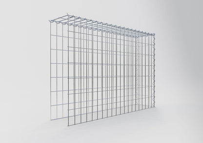 Add-on schanskorf type 4 100 cm x 70 cm x 20 cm (L x H x D), maaswijdte 5 cm x 10 cm, spiraalvormig