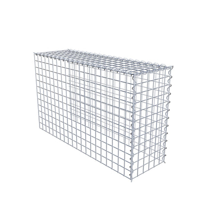 Anbaugabione Typ 4 100 cm x 60 cm x 30 cm (L x H x T), Maschenweite 5 cm x 5 cm, Spirale