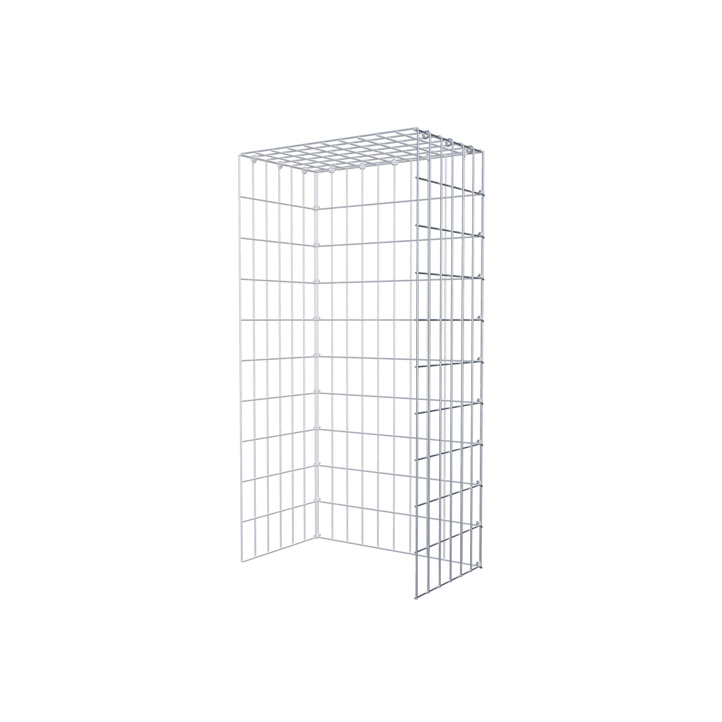 Pile aggiuntivo tipo 4 100 cm x 30 cm x 50 cm (L x H x P), maglia 5 cm x 10 cm, anello a C