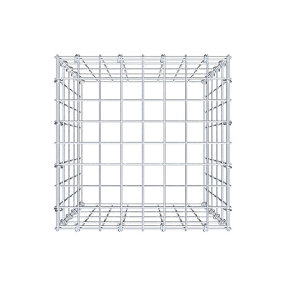 Fourche rapportée type 3 50 cm x 40 cm x 40 cm (L x H x P), mailles 5 cm x 10 cm, anneau C