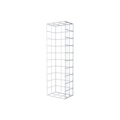 Type 2 oplegkorf 100 cm x 20 cm x 30 cm (L x H x D), maaswijdte 10 cm x 10 cm, C-ring