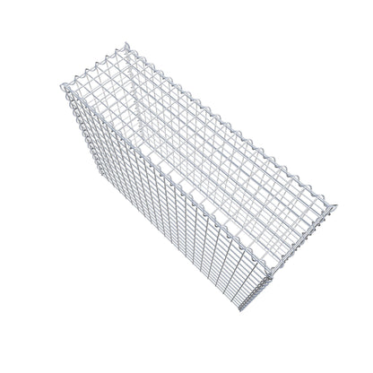 Aangegroeide schanskorf type 3 100 cm x 70 cm x 30 cm (L x H x D), maaswijdte 5 cm x 5 cm, spiraal