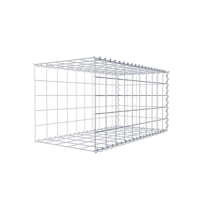 Add-on schanskorf type 2 100 cm x 50 cm x 50 cm (L x H x D), maaswijdte 10 cm x 10 cm, spiraal