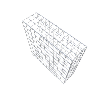Gavión acoplable tipo 2 100 cm x 100 cm x 30 cm (L x A x P), malla 10 cm x 10 cm, anillo en C
