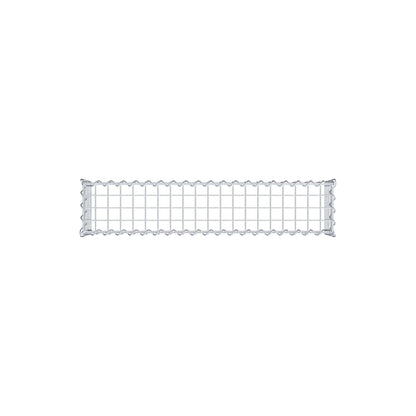 Gabião tipo 3 100 cm x 20 cm x 20 cm (C x A x P), malhagem 5 cm x 5 cm, espiral