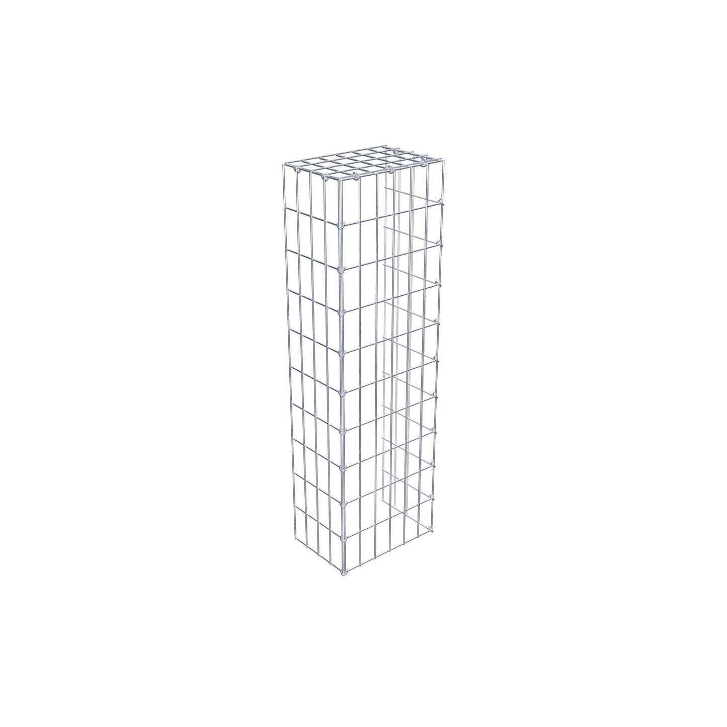 Gavión acoplable tipo 4 100 cm x 20 cm x 30 cm (L x A x P), malla 5 cm x 10 cm, anillo en C