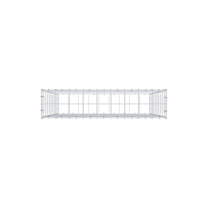 Schanskorf 100 cm x 90 cm x 20 cm (L x H x D), maaswijdte 10 cm x 10 cm, C-ring