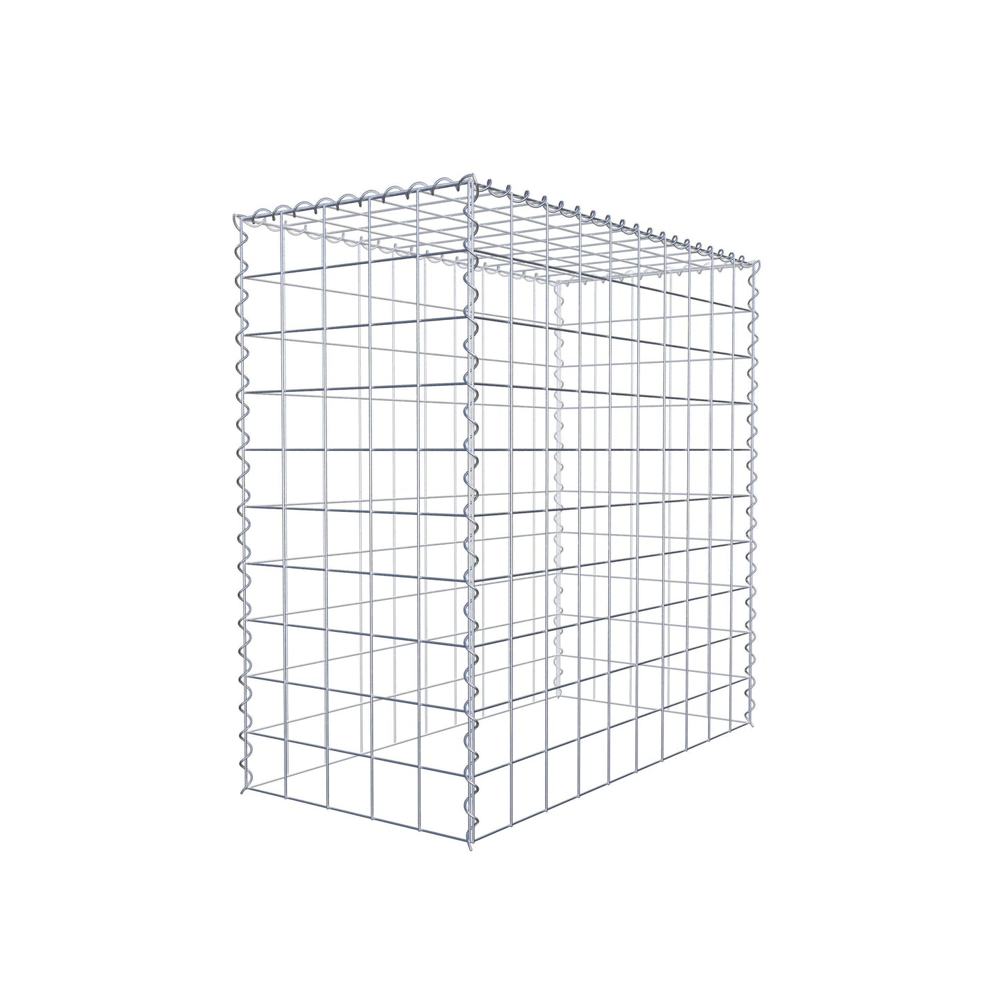 Add-on schanskorf type 3 100 cm x 100 cm x 50 cm (L x H x D), maaswijdte 10 cm x 10 cm, spiraal
